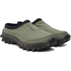 Salomon Olive Green Outdoor Slip-On Snow Clogs Size 39
